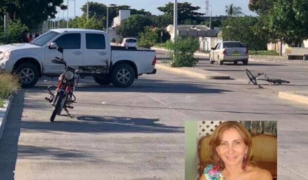 Odontóloga muere en accidente en Riohacha