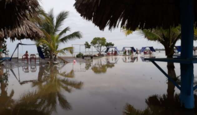 Se activa alerta roja en el Golfo de Morrosquillo por paso de Huracán Iota.