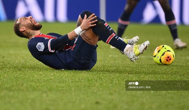 Neymar lesionado 2020