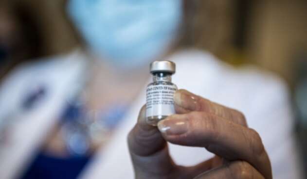 Vacuna Pfizer-BioNtech contra la covid-19.