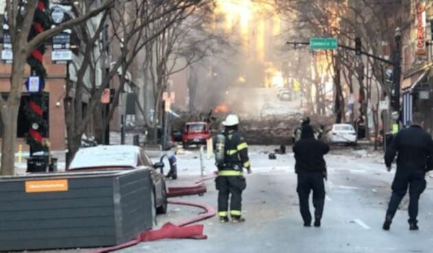 Explosión en Nashville, EE.UU.