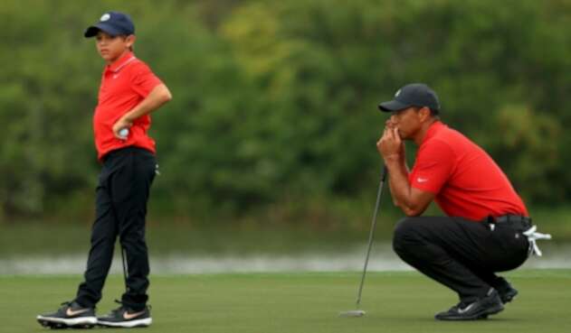 Tiger Woods y Charlie Woods Tiger Woods y Charlie Woods