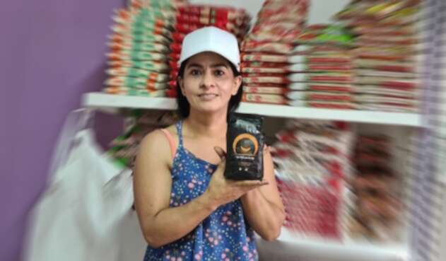 Mercado de mujeres excombatientes