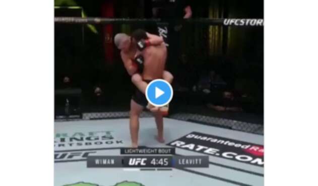Brutal nocaut en UFC en Jordan Leavitt Vs. Matt Wiman