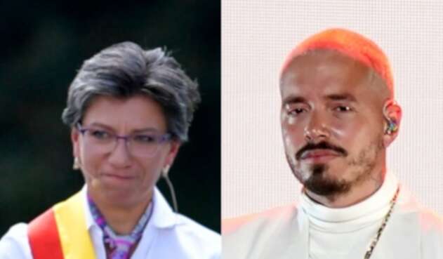 Claudia López y J Balvin Claudia López y J Balvin