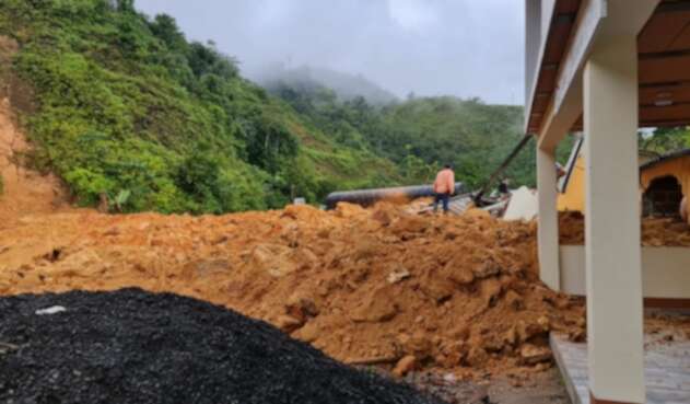 Movimiento en masa en San Luis, Antioquia