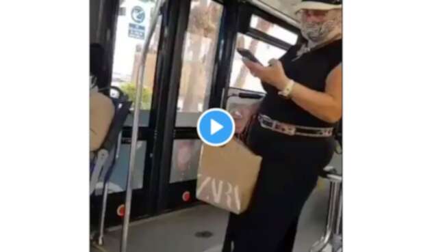 Discriminación en autobús en España