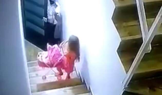 Imagen del video que circula en redes sociales.