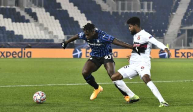 Atalanta Vs. Midtjylland - Champions League - Duván Zapata Atalanta Vs. Midtjylland - Champions League - Duván Zapata