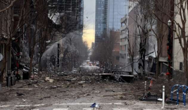 Explosión en Nashville, EE.UU.