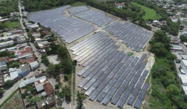 Granja solar en el Tolima