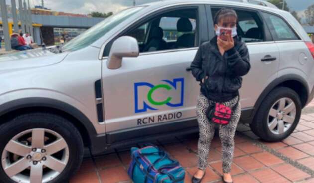 Genny Hoyos, madre soltera que busca empleo