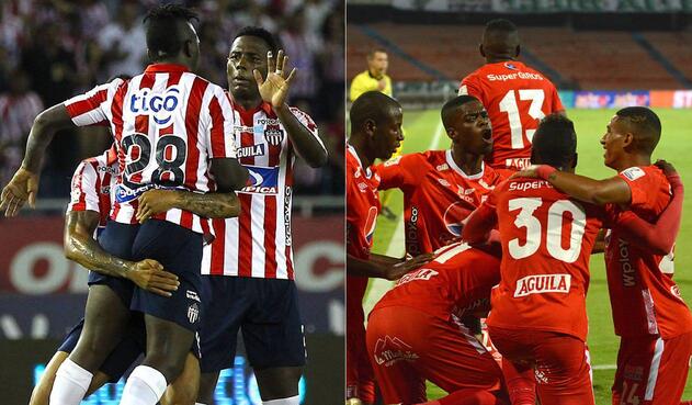Junior vs América, Liga Betplay
