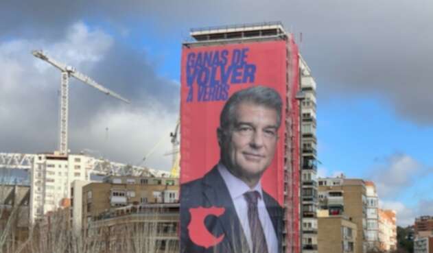Valla política de Johan Laporta