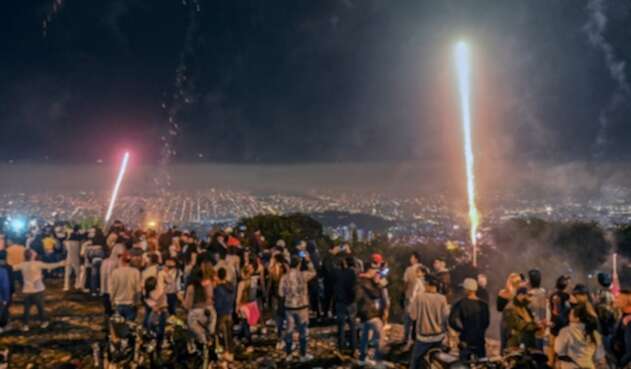 Navidad en Medellín en pandemia