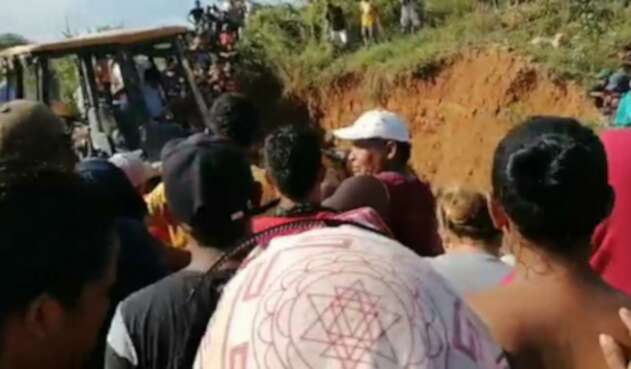 Muerte de dos mineros en el municipio de Barranco de Loba