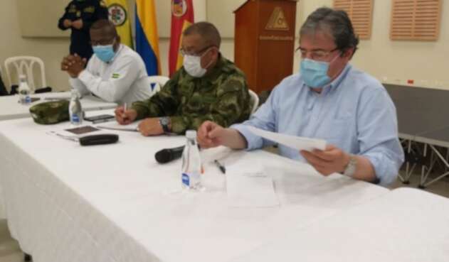 Ministro de Defensa, Carlos Holmes Trujillo en Santander de Quilichao