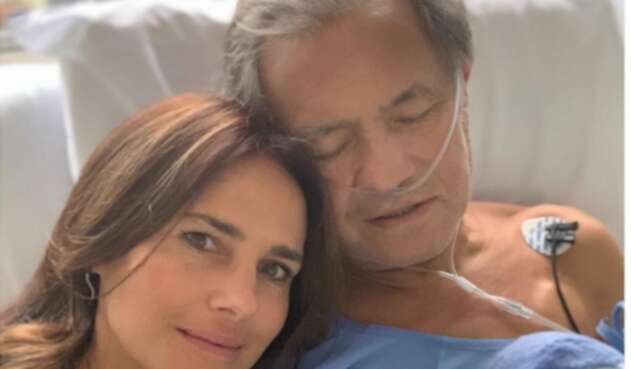 Paola Turbay y su padre