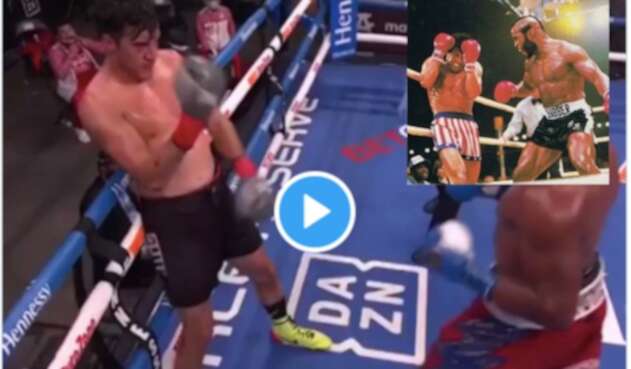 Mexicano perdió pelea al querer emular a Rocky Balboa