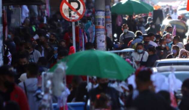 San Victorino – vendedores informales no respetan distanciamiento