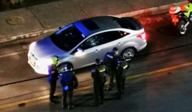 vehículo atacado a bala por sicarios en Cúcuta