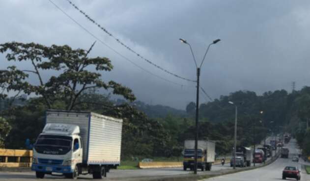 Variante Ibagué - Armenia. Ilustración.