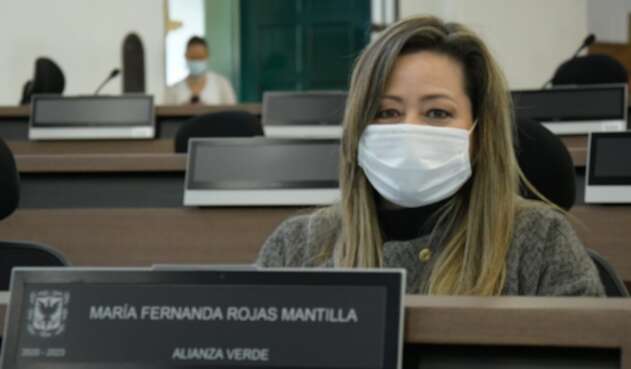 María Fernanda Rojas, concejal de Bogotá María Fernanda Rojas, concejal de Bogotá