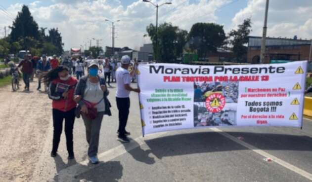 Bloqueos en la Calle 13