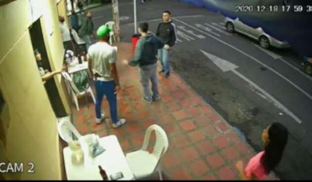 Imagen tomada del video de la cámara de seguridad.