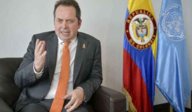 Carlos Ruiz Massieu, jefe de la Misión en Colombia para el acuerdo de paz.