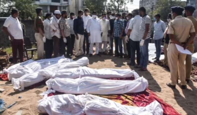 Muertos en India