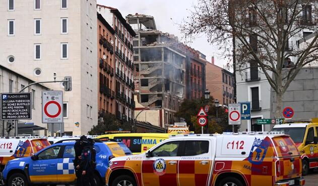 Explosión en Madrid