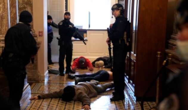 Protestas en Congreso de Estados Unidos Protestas en Congreso de Estados Unidos