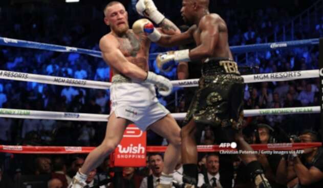 Floyd Mayweather y Conor McGregor Floyd Mayweather y Conor McGregor