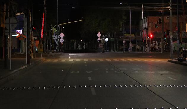 Así amaneció Bogotá en medio del nuevo toque de queda