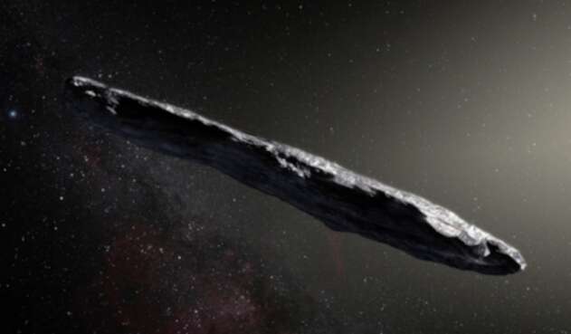 Asteroide Oumuamua avistado en 2017 sería alienígena