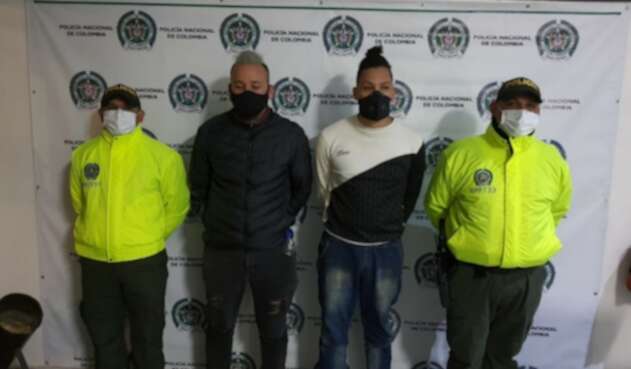 Venezolanos capturados por hurto
