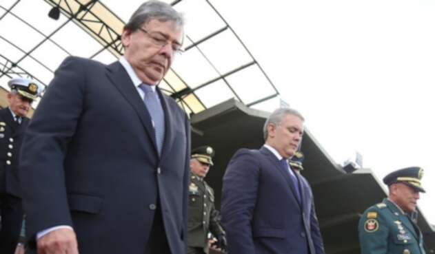 Carlos Holmes Trujillo e Iván Duque