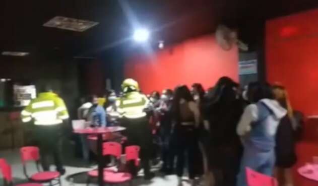 Fiesta de venezolanos