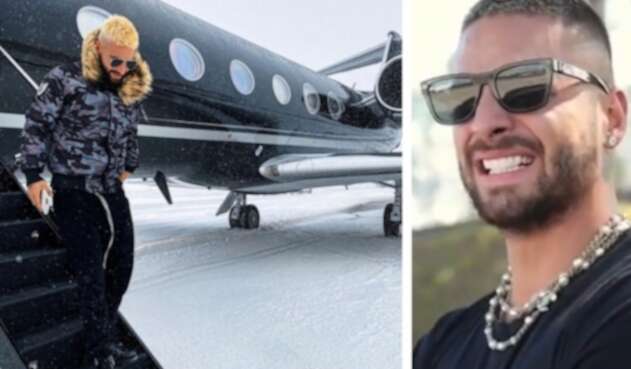 Maluma - avión privado Maluma - avión privado