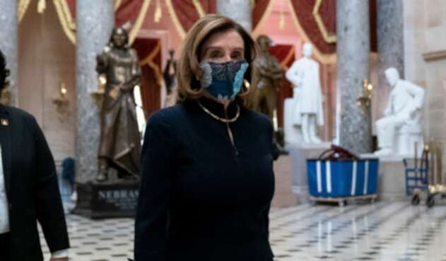 Nancy Pelosi, presidenta de la Cámara de Representantes