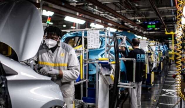 Producción de carros Renault
