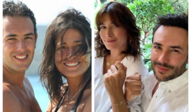 Sebastián Martínez y Kathy Sáenz se casaron en diciembre de 2008. Sebastián Martínez y Kathy Sáenz
