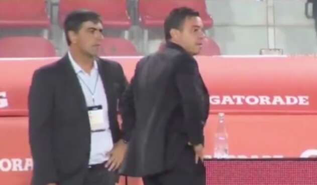 Captura de pantalla reacción de los DT'S de River