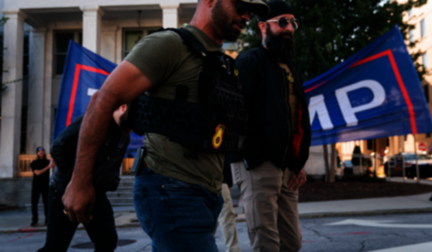 Enrique Tarrio, el líder del grupo ultraderechista Proud Boys