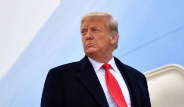 Presidente saliente de EE.UU., Donald Trump