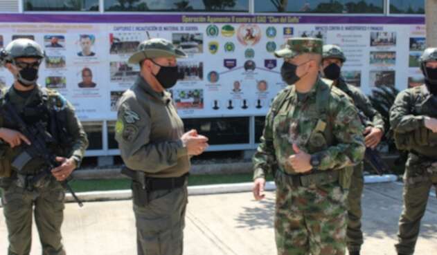 Capturados del Clan del Golfo