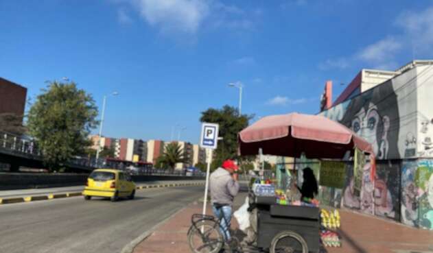 Panorama en la localidad de Suba, en Bogotá, en cuarentena sectorizada por contagios covid.