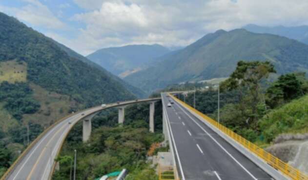 Vía Bogotá - Villavicencio