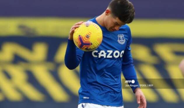 James Rodríguez, Everton 2021